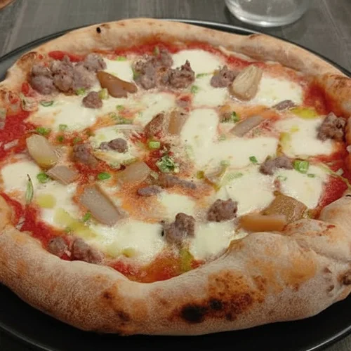 Pizza Salsiccia Porcini
